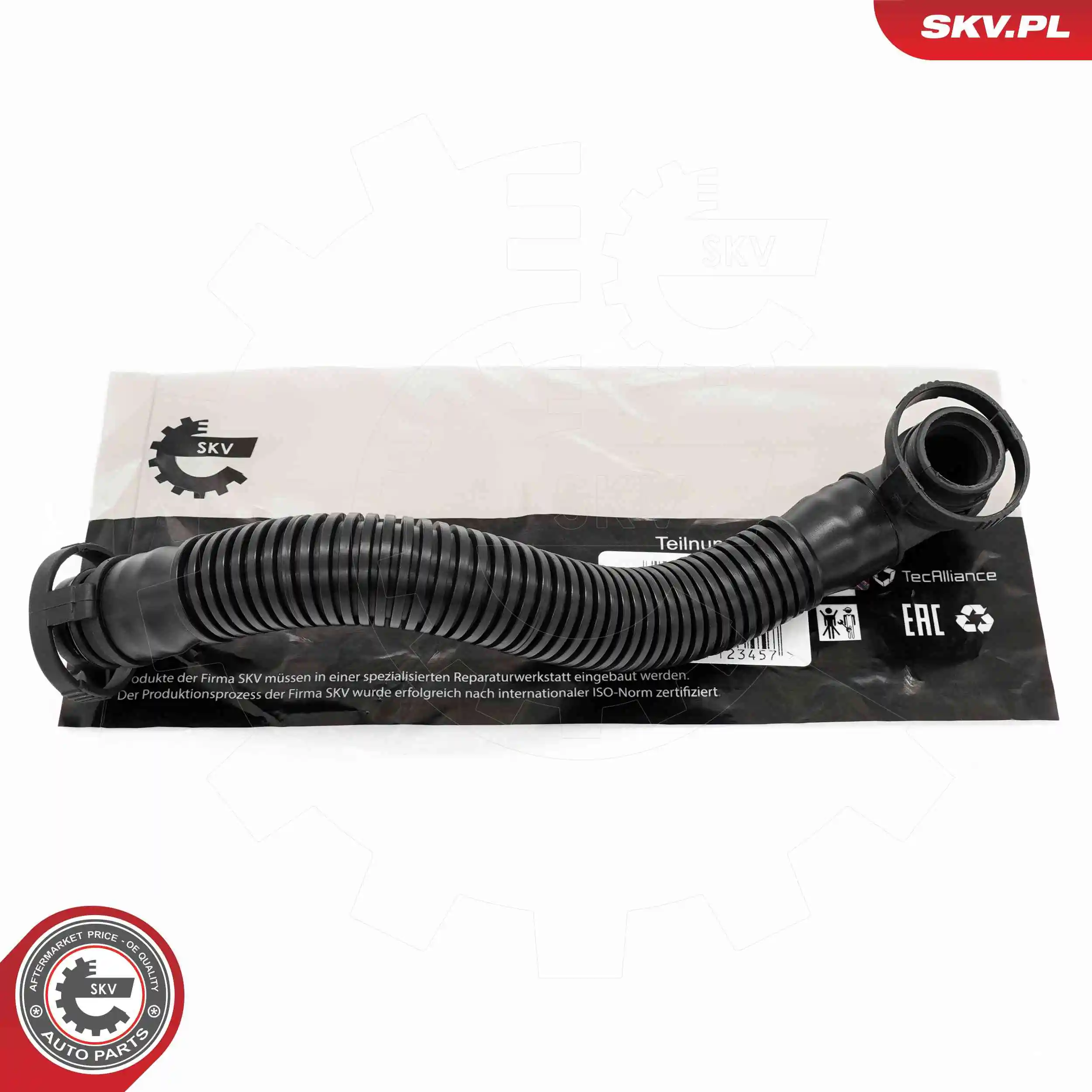 Hose, crankcase ventilation